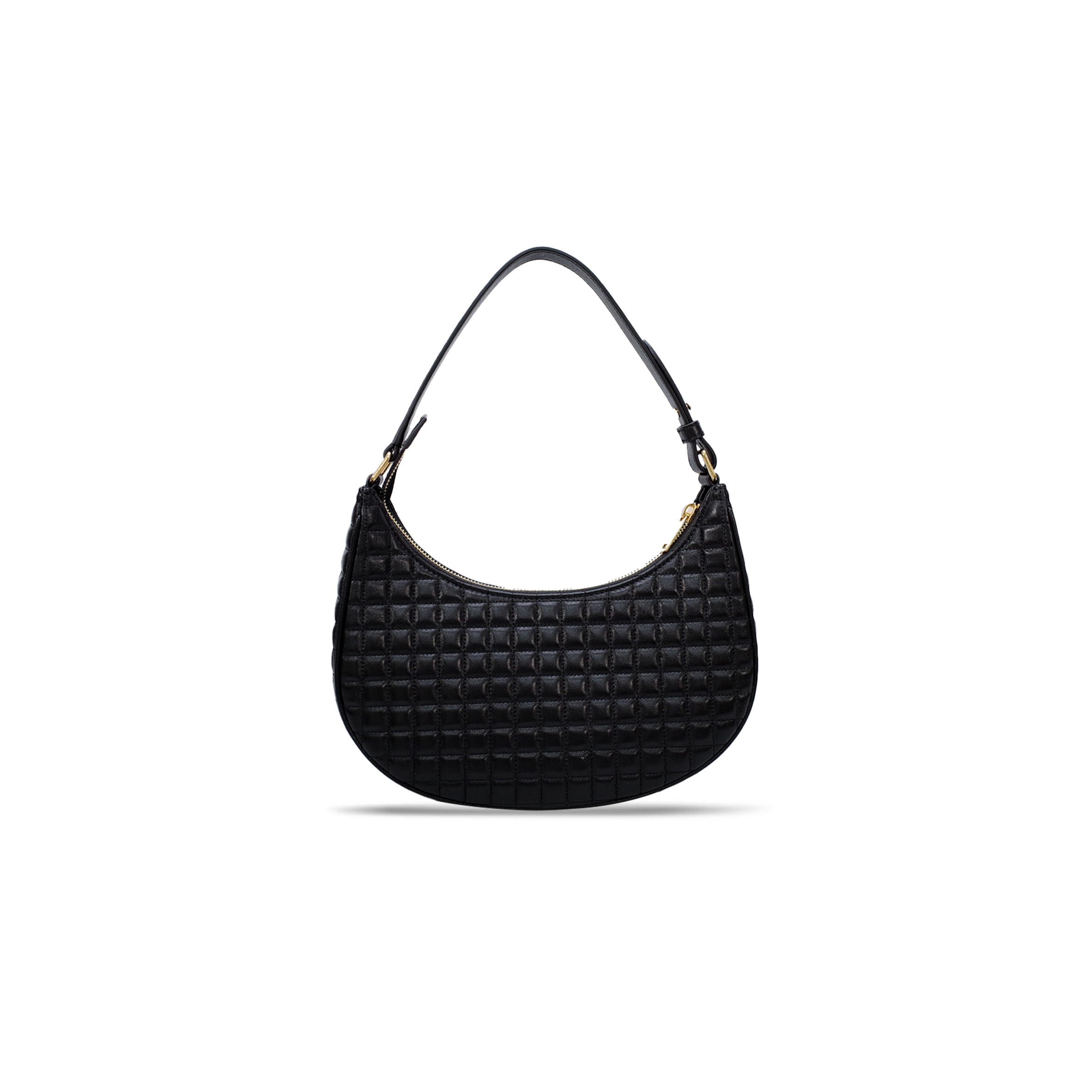 CELINE AVA BAG IN TRIOMPHE QUILT LAMBSKIN 193952BZJ.01BA (23*14*7cm)